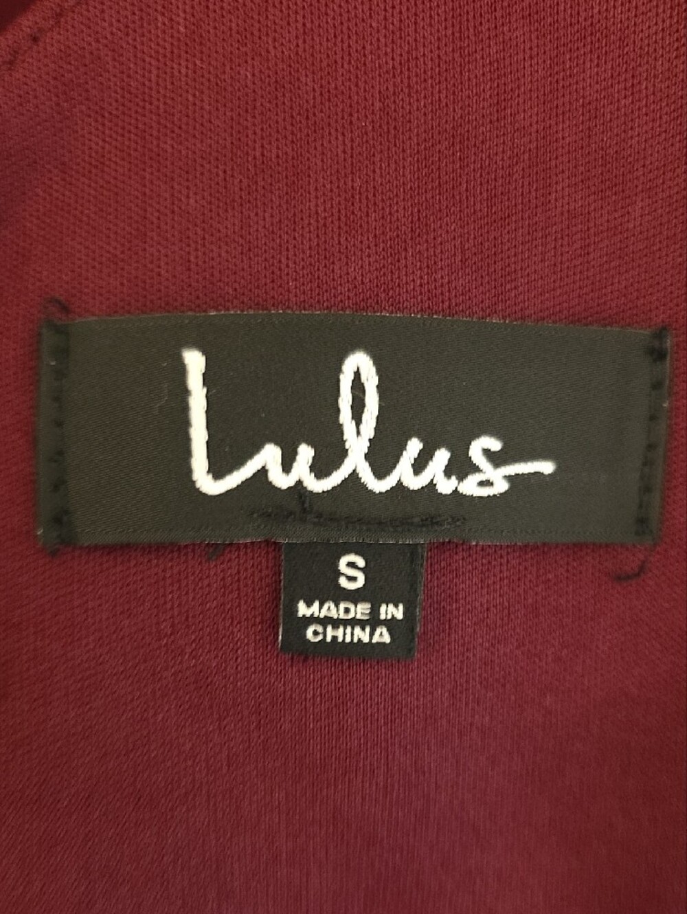 Lulu's Burgundy Maxi Dress with Sweetheart Neckline - Picture 3 of 4